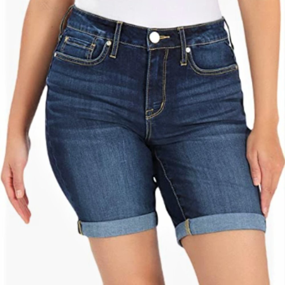 SEVEN7‎ SUNSET BERMUDA ROLLED CUFF BEMUDA SHORTS SIZE 4 NWT